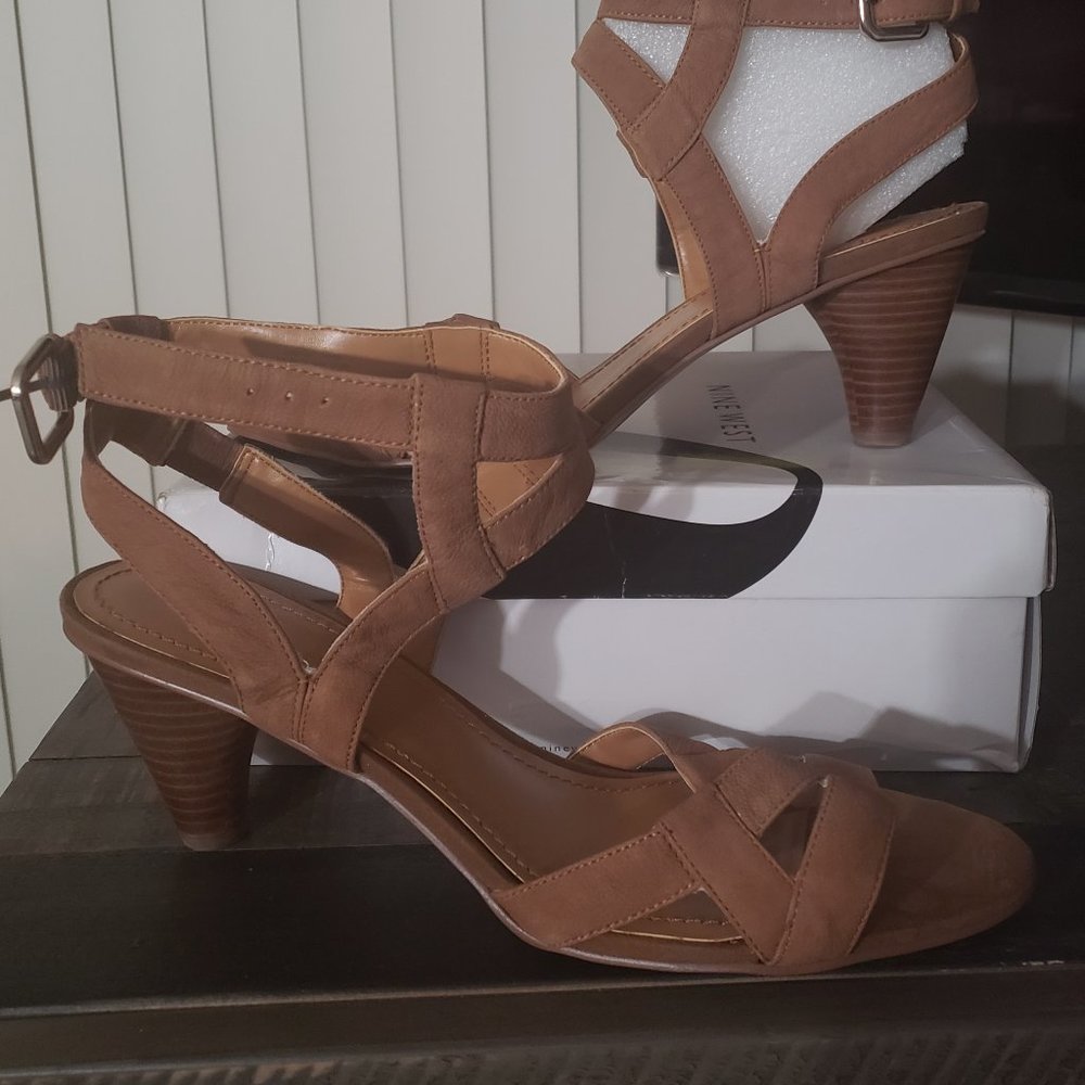 Soft Leather Nine West Sandals